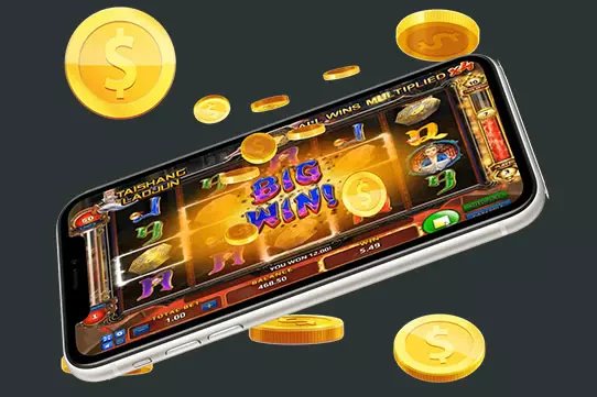 interslot188 mobile app showing Liga 1 football matches and live casino tables side by side